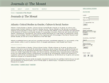 Tablet Screenshot of journals.msvu.ca