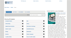 Desktop Screenshot of libguides.msvu.ca